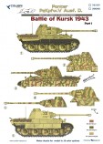 Colibri Decals 35095 Pz.Kpfw.V Panter Ausf. D   Battle of Kursk1943 - Part I
