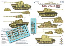 Colibri Decals 72157 Pz.Kpfw.V Panter Ausf. D   Battle of Kursk1943 - Part I