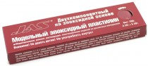 JAS 6206 Эпоксидный пластилин, красный, 100 гр