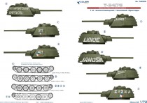 Colibri Decals 72095 Т-34/76 (1ой чехословацкой танковой бригады)