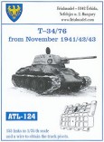 Friulmodel ATL-124 T-34/76 Track from November 1941/42/43