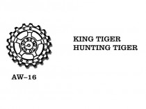 Friulmodel AW-16 KING TIGER / HUNTING TIGER