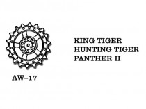 Friulmodel AW-17 KING TIGER / HUNTING TIGER / PANTHER II