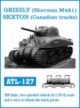 Friulmodel ATL-127 GRIZZLY (Sherman M4A1), SEXTON (Canadian tracks) 1/35