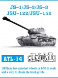 Friulmodel ATL-14 JS-1/JS-2/JS-3 JSU-122/JSU-152, 1/35