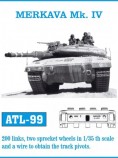 Friulmodel ATL-99 Израиль, MERKAVA Mk. IV (в наборе + два ведущих колеса) 1/35