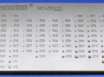 MasterClub MC435100 Пример всех болтов и гаек (3D каталог)