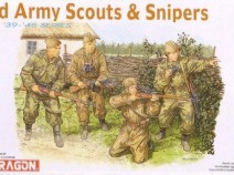 Dragon 6068 1/35 WWII Red Army Russian Scouts & Snipers (4 Figures)