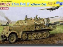 Dragon 6542 1/35 Sd.Kfz.7/2 3.7cm Flak 37 w/Armor Cab
