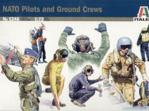Italeri 1246 NATO pilots and ground crew