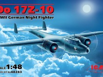 ICM 48243 Do 17Z-10 Германский ночной истребитель 2МВ