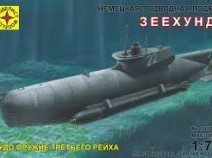 Моделист 107265 подводная лодка "Зеехунд" (1:72)