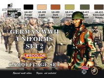 LifeColor CS05 German WWII Uniforms Set 2