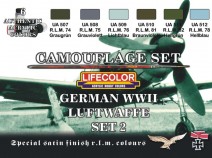 LifeColor CS07 German WWII Luftwaffe Set 2