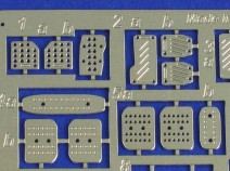 Aber 24 011 Pedals for all cars 1/24