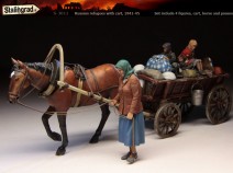 Stalingrad S-3011 Russian refugees with cart 1/35
