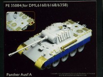 VOYAGER PE35084 Photo Etched set for Panther Ausf A (For DRAGON6160/6168/6358) 1/35