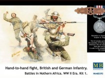 MasterBox MB3592 British & German Infantry, Battles in N Africa Kit1, 1/35