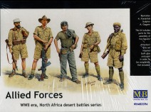 MasterBox MB3594 Allied Forces: WWII era - North African Desert, 1:35