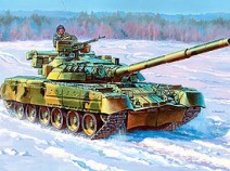 Звезда 3591 Основной боевой танк Т-80УД, 1/35