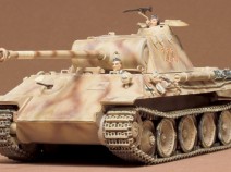 Tamiya 35065 Немецкий средний танк Panther (Sd.kfz.171) Ausf.А с 75 мм пушкой и пулем.KWK42 (2 фигурами танкистов), 1/35
