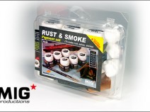 MIG P227 RUST & SMOKE PIGMENT SET