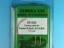 Eureka XXL ER-3520 Towing cable for Pz.Kpfw.III Ausf.A-F, K, M-N Tanks