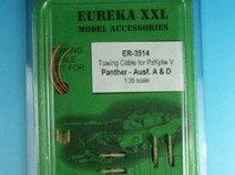 Eureka XXL ER-3514 Towing cable for Pz.Kpfw.V Panther Ausf.D/A Tank