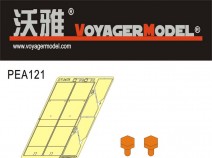 Voyager PEA121 WWII Russia T-34/76 Additional Fuel Tanks (For DRAGON Kit) 1/35