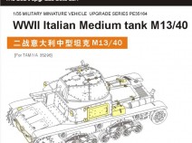 Voyager PE35164 WWII Italian Medium tank M13/40 (For TAMIYA 35296)  1/35`