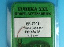 Eureka XXL ER-7201 Towing cable for Pz.Kpfw.IV Tank 1/72