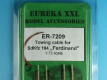 Eureka XXL ER-7209 Towing cable0 for Sd.Kfz.184 Ferdinand SPG 1/72