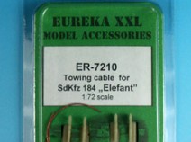 Eureka XXL ER-7210 Towing cable for Sd.Kfz.184 Elefant SPG 1/72