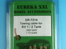 Eureka XXL ER-7214 Towing cable for KV-1/2 (Late) Tanks 1/72