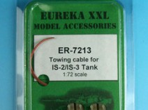 Eureka XXL ER-7213 Towing cable for IS-2/3 Tanks 1/72