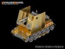 Voyager PE35313 WWII German 150mm s.IG.33(Sf) auf Pz.Kpfw.I Ausf.B Basic (For DRAGON 6259) 1/35