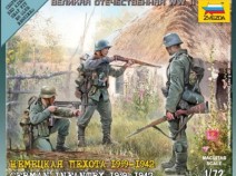 Звезда 6105 Немецкая пехота 1939-1942 1/72