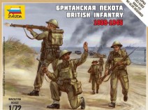 Звезда 6166 Британская пехота 1939-1945 1/72