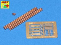 ABER R-32 Barrel cleaning rods with brackets for King Tiger 1/35