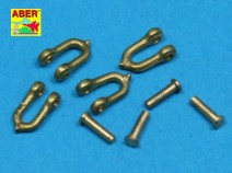 ABER R-14 Early model shackle for Pz.Kpfw.VPanther x 4pcs 1/35