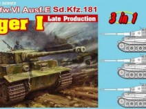 DRAGON 6406 PzKpfw VI Ausf.E TIGER Late production