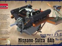 Roden 625 Hispano Suiza 8Ab engine 1/32