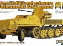 Great Wall Hobby L3516 3.7cm FlaK 43 auf Schwere Wehrmacht Schlepper (LWS), 1/35