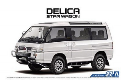Aoshima 05233 Mitsubishi Delica Star Wagon "91 P35W