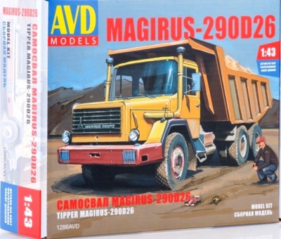 AVD Models 1286 Magirus-290D26K самосвал
