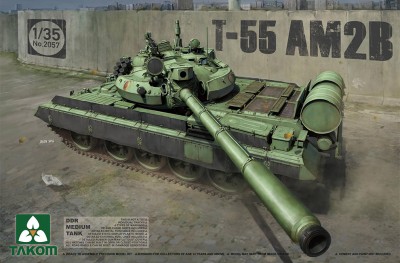 Takom 2057 1/35 DDR Medium Tank T-55 AM2B