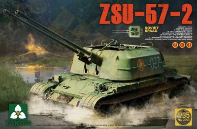 Takom 2057 1/35 Soviet SPAAG ZSU-57-2  2 in 1 (ЗСУ-57-2)