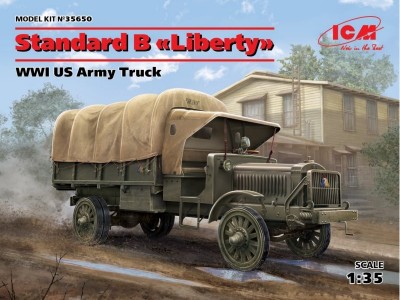 ICM 35650 Standard B Liberty, американский грузовик времен ПМВ