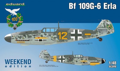 Eduard 84142 Bf 109G-6 Erla