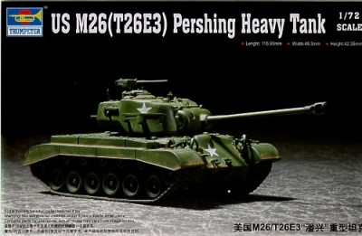 Trumpeter 07264 M26 (T26E3) Pershing